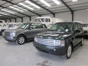 Ex Army Range Rovers