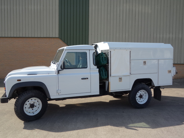 New Land Rover 130 LHD Maintenance vehicle  - Govsales of mod surplus ex army trucks, ex army land rovers and other military vehicles for sale