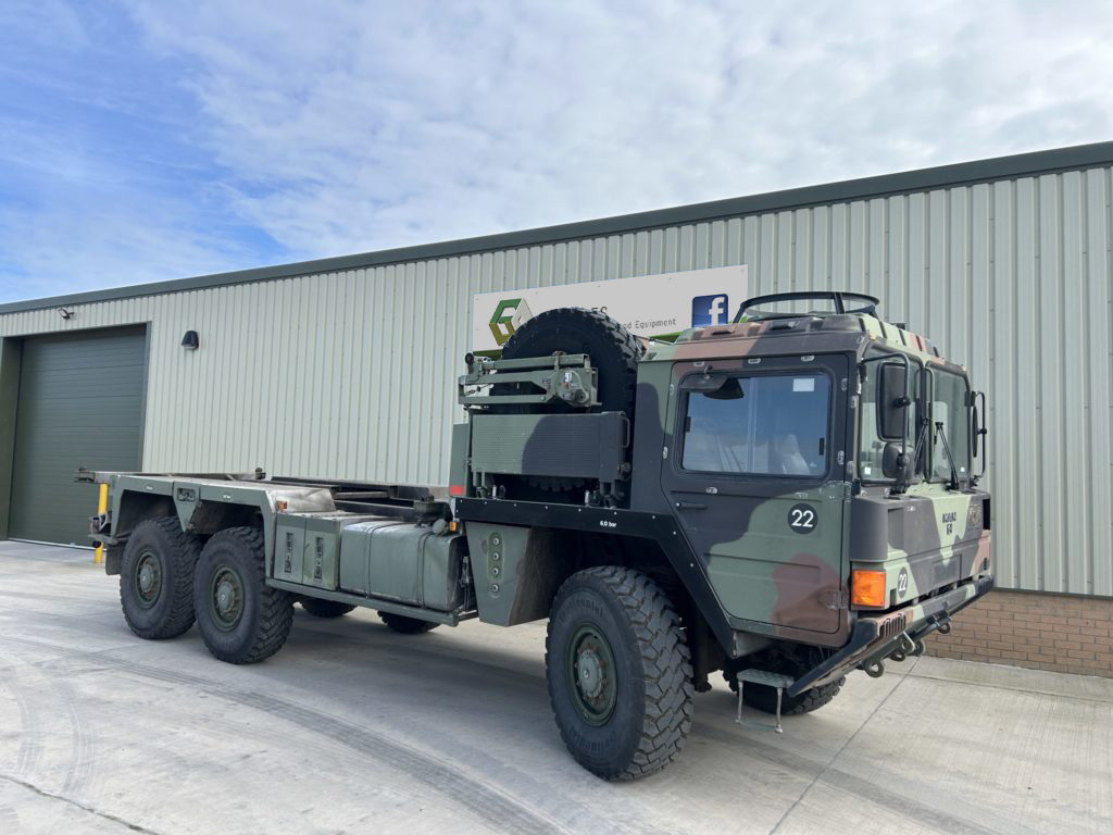 MAN KAT A1 25.422 6x6 20FT Container Carrier Trucks - Govsales of mod surplus ex army trucks, ex army land rovers and other military vehicles for sale