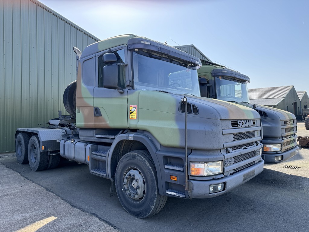 Scania 530 144c 6x4 Tractor Units - Govsales of mod surplus ex army trucks, ex army land rovers and other military vehicles for sale